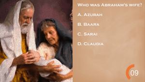 Bible Quiz – Part 10